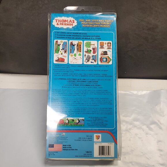 Thomas & Friends Wall Decals - Red, Blue, Black - Picture 2 of 3